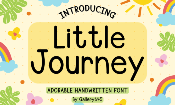 Little Journey Font - Featured Image