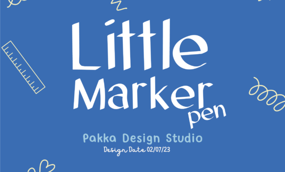 Little Marker Pen Font - Featured Image