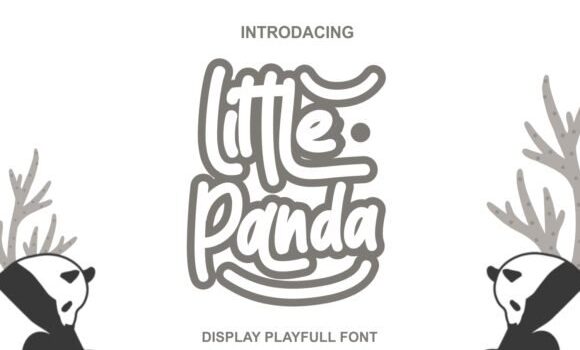 Little Panda Font - Featured Image