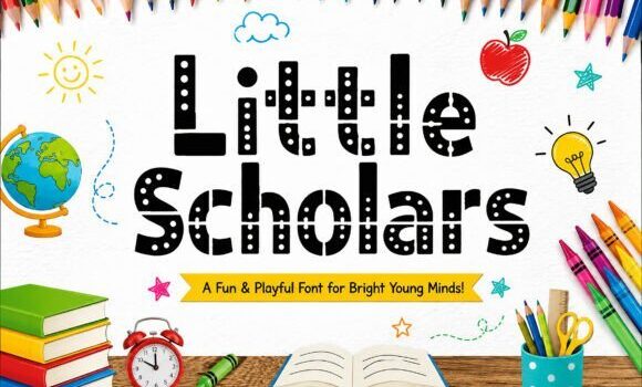 Little Scholars Font - Featured Image