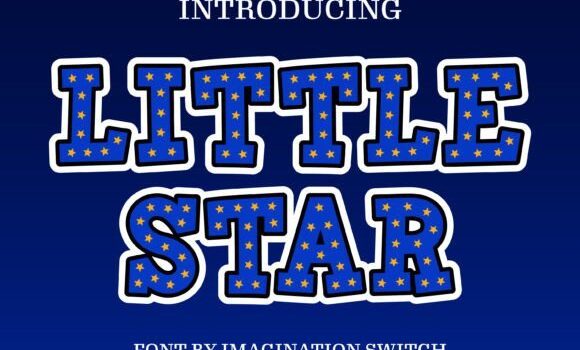 Little Star Font - Featured Image