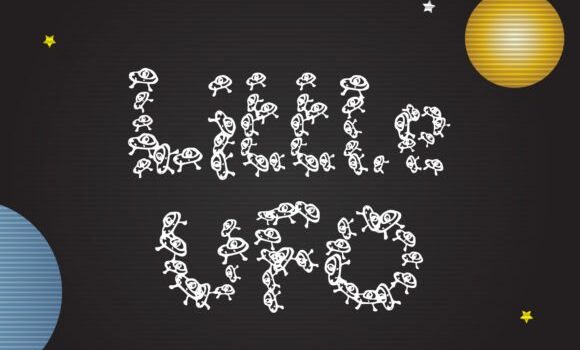 Little Ufo Font - Featured Image