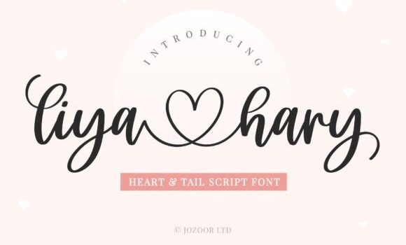 Liya Hary Font - Featured Image