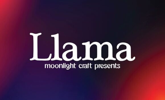 Llama Font - Featured Image