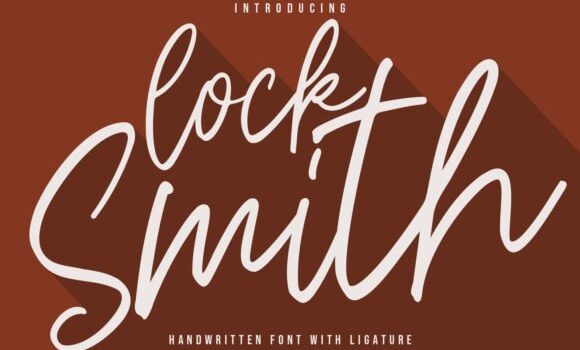 Locksmith Font - Featured Image