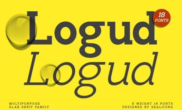 Logud Font - Featured Image