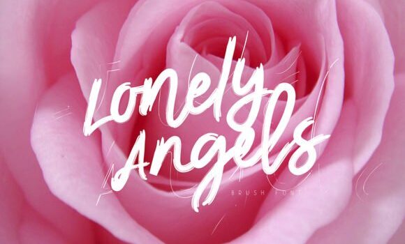 Lonely Angels Font Fonts Free Download Lonely Angels Font - Featured Image