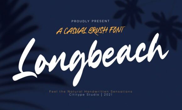 Longbeach Font - Featured Image