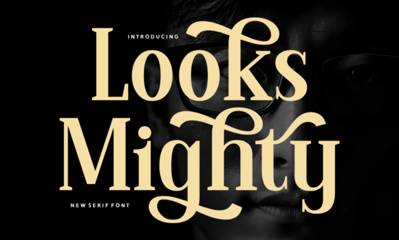 Looks Mighty Font - Featured Image