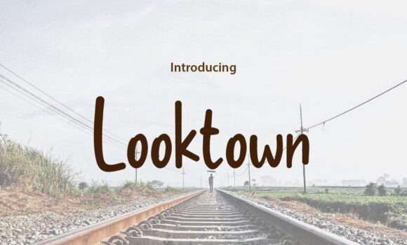 Looktown Font - Featured Image