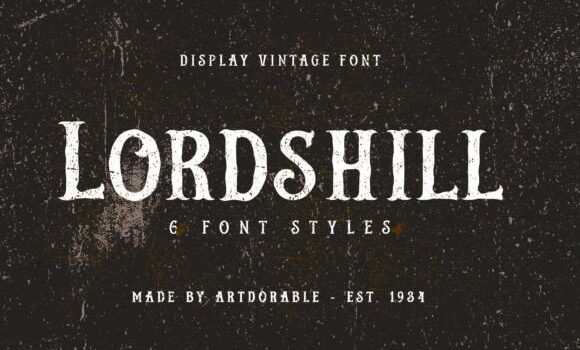 Lordshill Font Fonts Free Download Lordshill Font - Featured Image