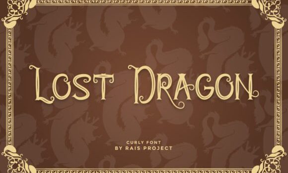 Lost Dragon Font - Featured Image
