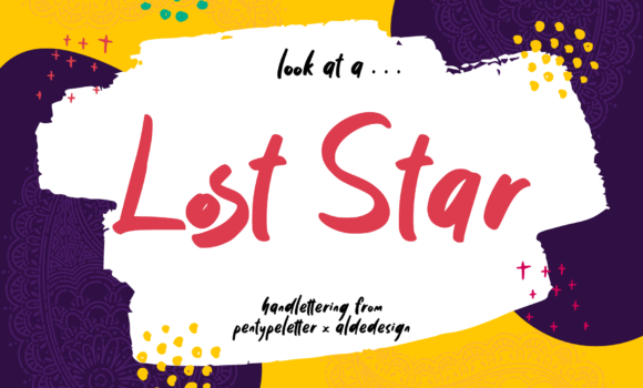 Lost Star Font - Featured Image