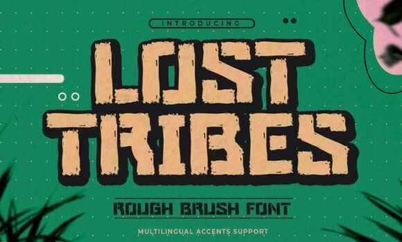 Lost Tribes Font - Featured Image