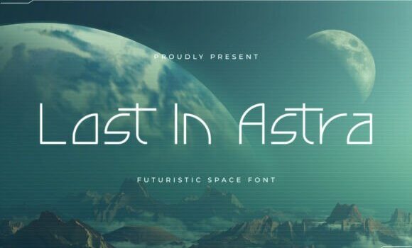 Lost in Astra Font - Featured Image