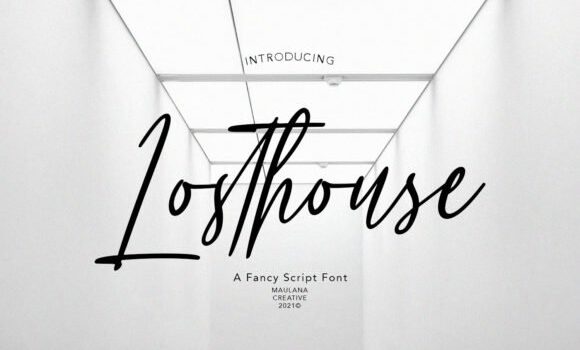 Losthouse Font - Featured Image