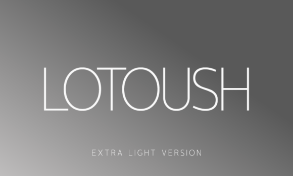 Lotoush Extra Light Font Fonts Free Download Lotoush Extra Light Font - Featured Image