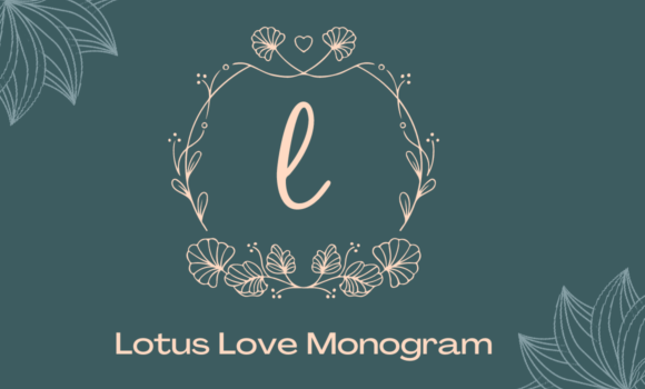 Lotus Love Monogram Font Fonts Free Download Lotus Love Monogram Font - Featured Image