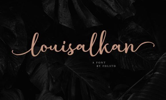 Louisalkan Font Fonts Free Download Louisalkan Font - Featured Image