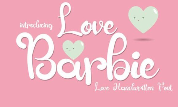 Love Barbie Font - Featured Image