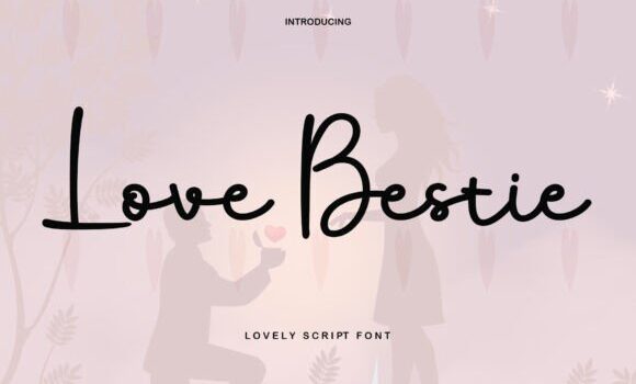 Love Bestie Font - Featured Image