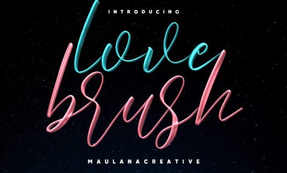 Love Brush Font - Featured Image