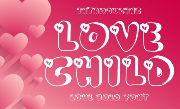 Love Child Font - Featured Image