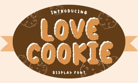 Love Cookie Font - Featured Image