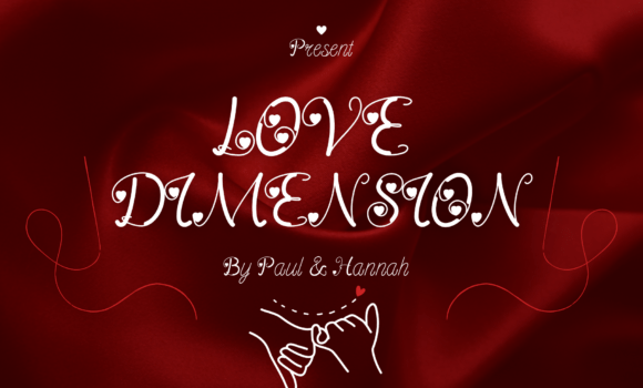 Love Dimension Font Fonts Free Download Love Dimension Font - Featured Image