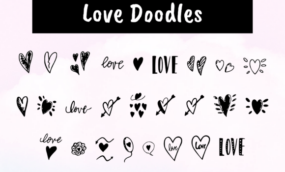 Love Doodles Font - Featured Image