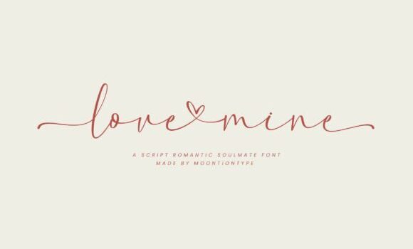 Love Mine Font Fonts Free Download Love Mine Font - Featured Image