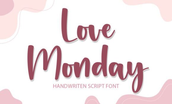 Love Monday Font - Featured Image