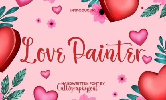 Love Painter Font Fonts Free Download Love Painter Font - Featured Image
