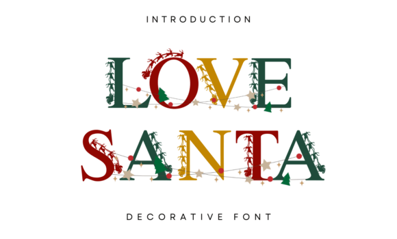 Love Santa Font Font - Featured Image