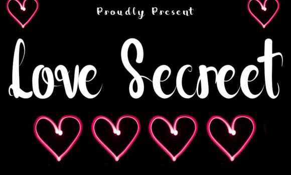 Love Secreet Font - Featured Image