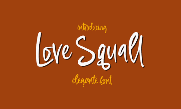 Love Squall Font Fonts Free Download Love Squall Font - Featured Image