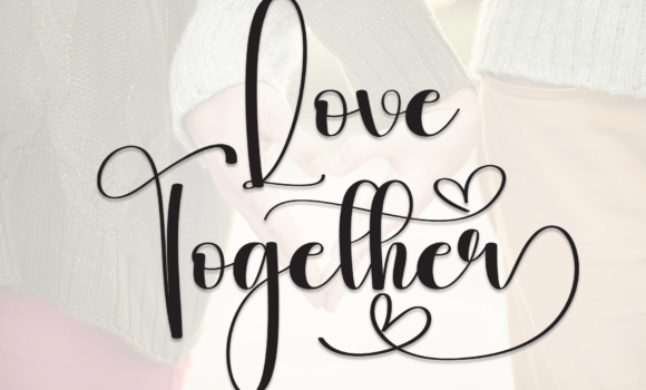 Love Together Font - Featured Image