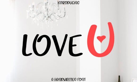 Love U Font - Featured Image