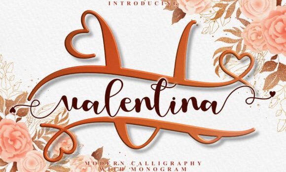 Love Valentina Font - Featured Image