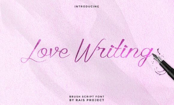 Love Writing Font - Featured Image