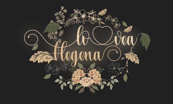 Lovea Hegena Font - Featured Image