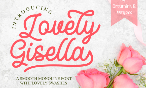 Lovely Gisella Font Fonts Free Download Lovely Gisella Font - Featured Image