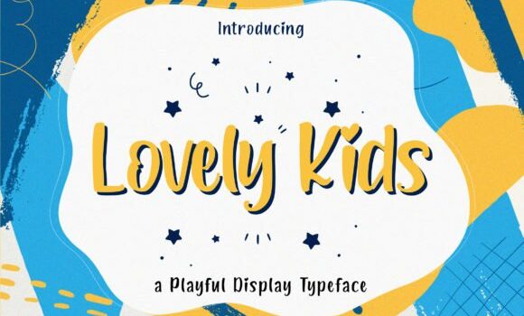 Lovely Kids Font - Featured Image