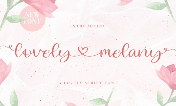 Lovely Melany Font - Featured Image