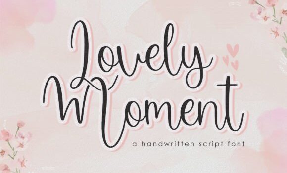 Lovely Moment Font - Featured Image