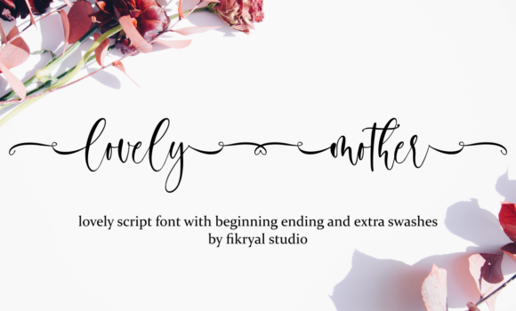 Lovely Mother Font Fonts Free Download Lovely Mother Font - Featured Image