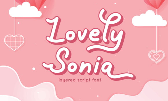 Lovely Sonia Font Fonts Free Download Lovely Sonia Font - Featured Image