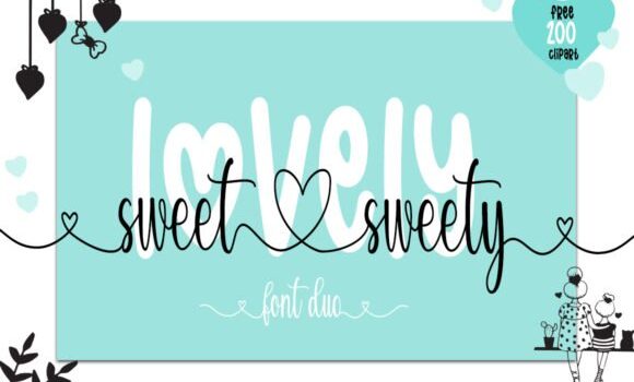 Lovely Sweet Sweety Font - Featured Image