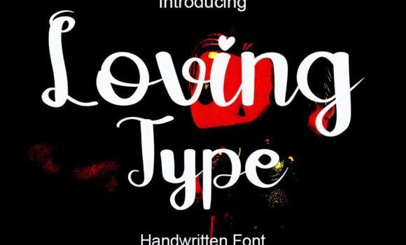 Loving Type Font - Featured Image