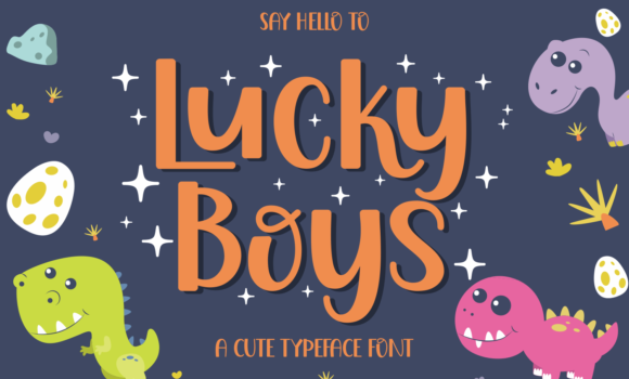 Lucky Boys Font - Featured Image